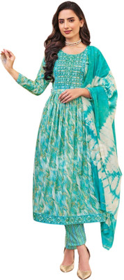 Jem Shopee Printed Kurta, Trouser/Pant & Dupatta Set