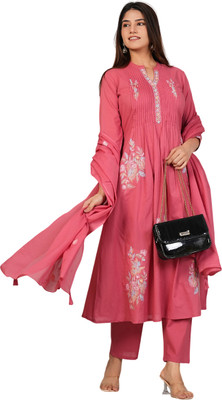 yamini fashion Embroidered Kurta, Trouser/Pant & Dupatta Set