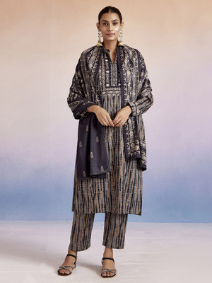 Jaipur Kurti Printed Kurta, Trouser/Pant & Dupatta Set