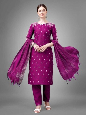 CreationRajvi Embroidered Kurta, Trouser/Pant & Dupatta Set