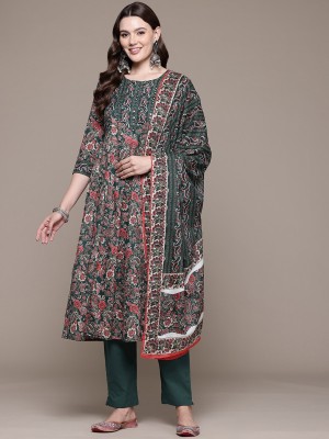 Readiprint Self Design Kurta, Palazzo & Dupatta Set