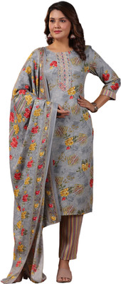 Seemrat Printed Kurta, Trouser/Pant & Dupatta Set