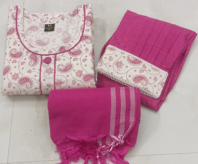NATIONAL CREATION Printed Kurta, Salwar & Dupatta Set