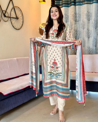 Fashion Galleria Women Kurta Pant Dupatta Set