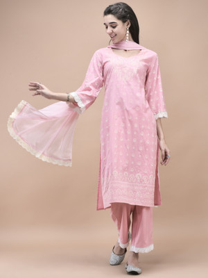 SHREE - SHE IS SPECIAL Printed Kurta, Trouser/Pant & Dupatta Set