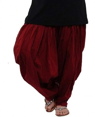 PK Fashion Cotton Blend Solid Salwar