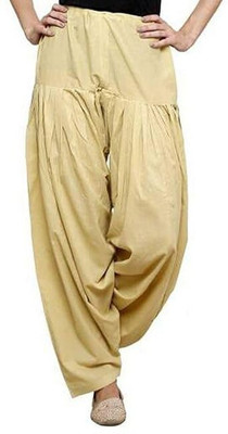 ANIJAIS Pure Cotton Solid Salwar