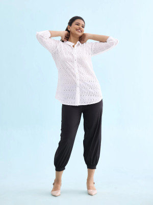 GO COLORS Pure Cotton Solid Salwar