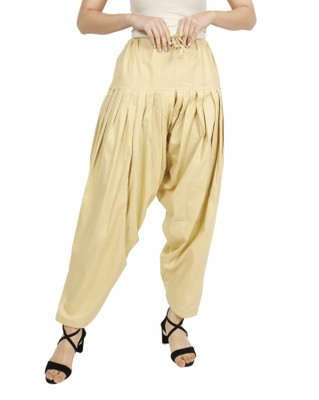 Prabha creations Pure Cotton Solid Salwar