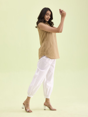 GO COLORS Pure Cotton Solid Salwar