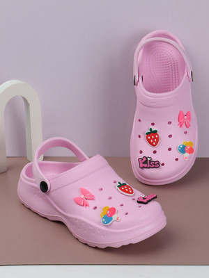 Alishtezia Women Clogs(Pink , 7)