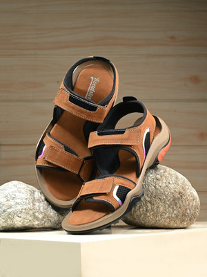 Roadster Men Sandals(Tan , 6)