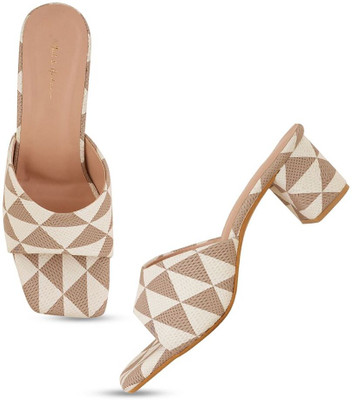 Mast & Harbour Women Heels(Beige , 8)