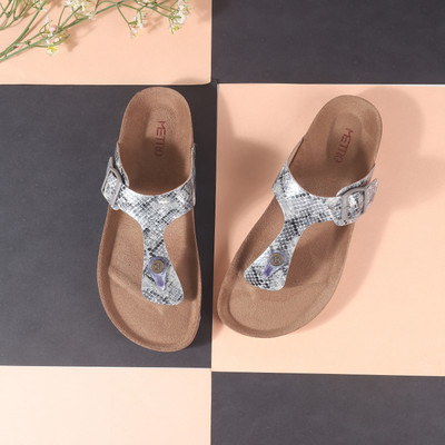 METRO Women Flats(Grey , 3)