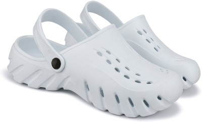 Earton Men Clogs(White , 10)