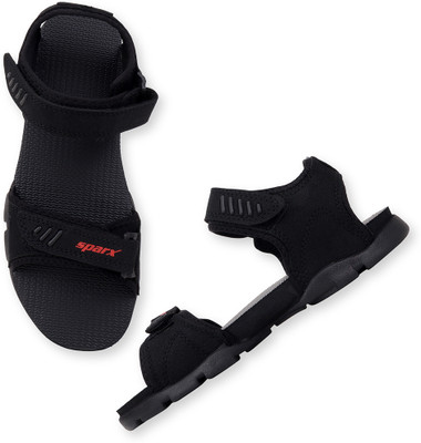 Sparx SS 101 Men Sports Sandals(Black , 7)