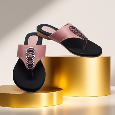 Dream Makers Women Flats(Pink , 6)