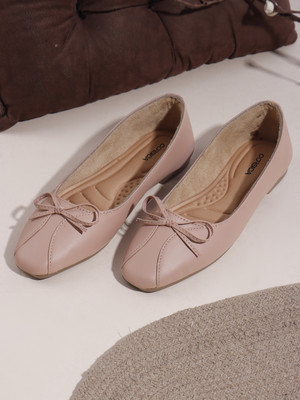 CORSICA Women flat Pink bellies Bellies For Women(Pink , 7)