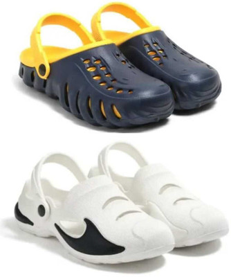 Ketolite Men Clogs(Navy, White , 9)