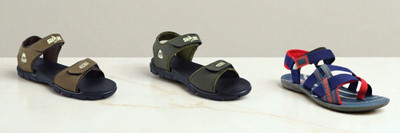 Classica Men Sandals(Brown, Green, Blue, Red , 9)