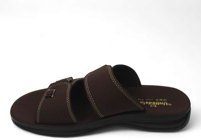 UNITEDS PU Men Sandals(Brown , 5)