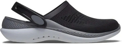 Souk CLASSIC CLOGS Men Sandals(Black, Grey , 9)