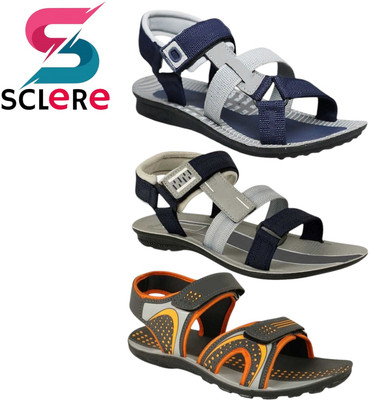SCLERE Men Sandals(Multicolor , 9)
