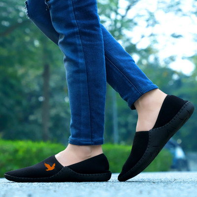 TELENTO Men Slides(Black , 7)