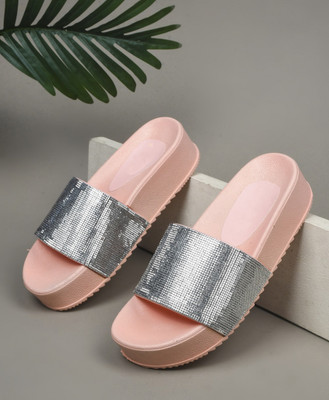Hitway Women Heels(Pink , 5)