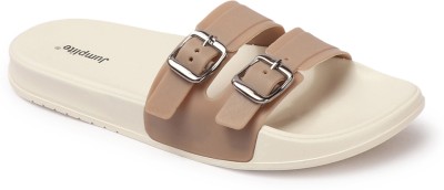 JUMPLITE Women Flats(Beige , 4)