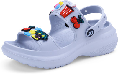 DOCTOR EXTRA SOFT Women Clogs(Grey , 4)