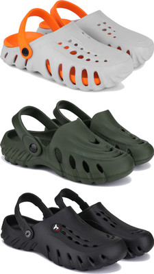 DRACKFOOT Men Clogs(White , 6)