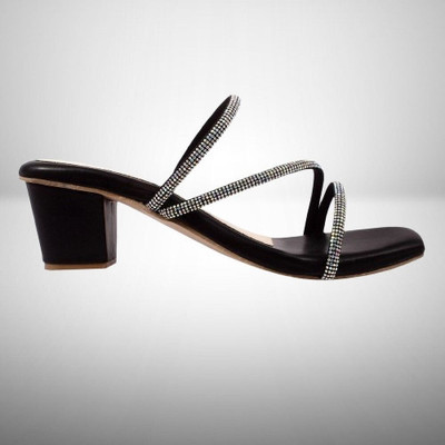 zadzed Women Heels(Black , 6)