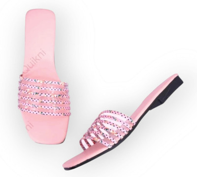 ZIYARAT COLLECTION Women Heels(Pink , 8)