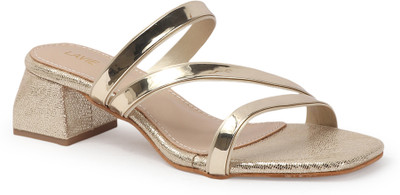 LAVIE Women Heels(Gold , 7)