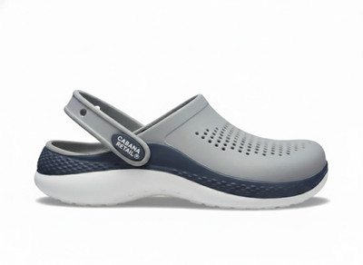 CABANARETAIL Men Clogs(Grey, White , 8)