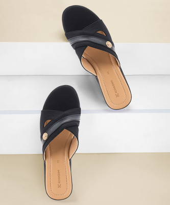 Khadim's Women Wedges(Black , 8)