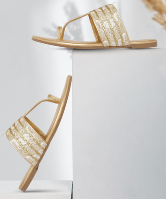 ANOUK Women Flats(Gold , 3)