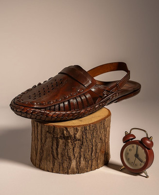 Kolhapuri Men Sandals(Brown , 10)
