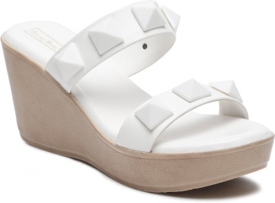 Bruno Manetti Women Heels(White , 8)