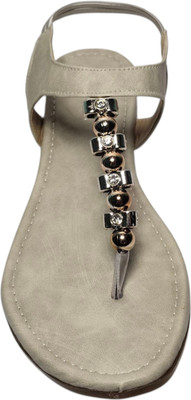 Clothique Step collections Women Flats(Grey , 7)