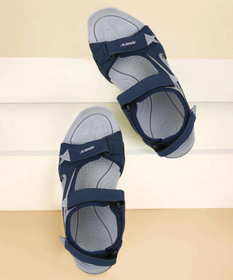 Sparx SS 453 Men Sandals(Blue, White , 6)