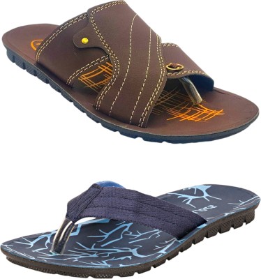 kullegs Men Sandals(Brown , 10)