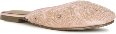 Bata Women Flats(Pink , 4)