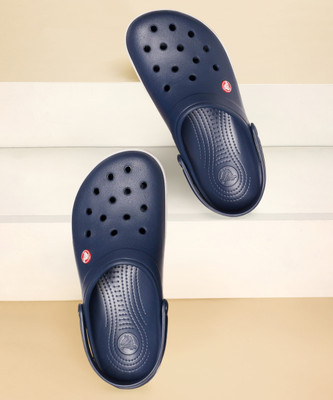 CROCS Men Clogs(Navy , 3)