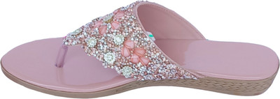 abuza Women Flats(Pink , 4)