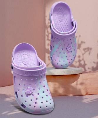 LIBERTY Women Clogs(Purple , 7)