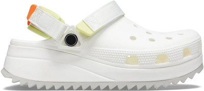 Fave Men Clogs(White, Orange , 6)