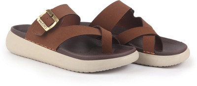 FAUSTO Men Sandals(Tan, Beige, Brown , 10)