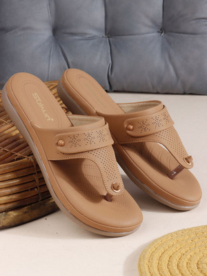 SUKUN Women Flats(Beige , 3)